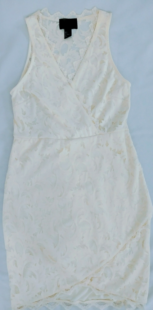 H&M Cream Lace Dress
